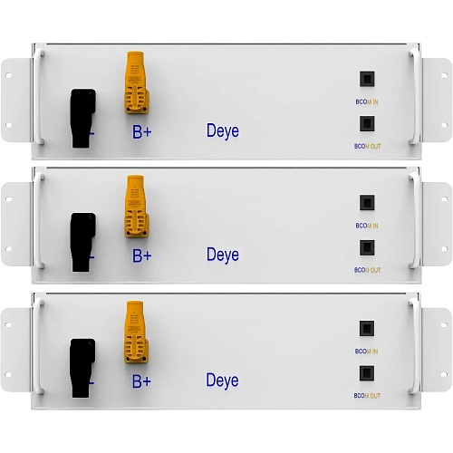 Акумулятор Deye LiFePO4 153.6V (153.6V/100Ah/15360Wh) (3xBOS-GM5.1) - придбати в Дніпрі, Україні: ціна, характеристики | інтернет-магазин TOUCH