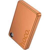 Внешний аккумулятор Hoco Q34 Clever MagSafe 10000mAh 20W Orange (6942007677455)