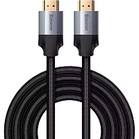 Кабель Baseus Enjoyment Series HDMI 2.0 4K 1m Black (CAKSX-B0G) - придбати в Дніпрі, Україні: ціна, характеристики | інтернет-магазин TOUCH