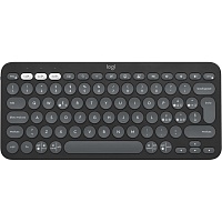 Клавіатура Logitech K380s Pebble Keys 2 Bluetooth Graphite (920-011851) - придбати в Дніпрі, Україні: ціна, характеристики | інтернет-магазин TOUCH