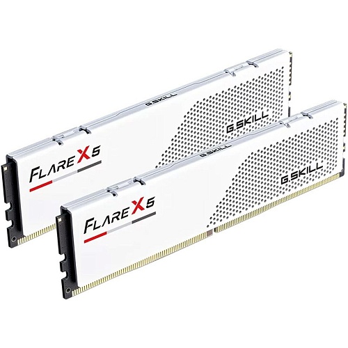 Модуль памяти DDR5 G.Skill Flare X5 2x48GB 6000MHz White (F5-6000J3036F48GX2-FX5W)