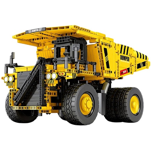 Конструктор Reobrix Mechanical Caterpillar 797 Карьерный самосвал с пультом (22025)