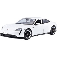 Автомодель Bburago Porsche Taycan Turbo S 1:24 White (18-21098)
