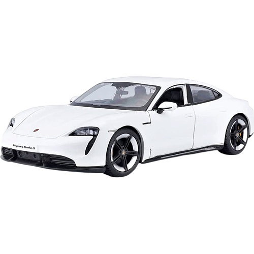 Автомодель Bburago Porsche Taycan Turbo S 1:24 White (18-21098)
