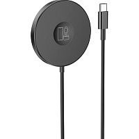 Бездротовий зарядний пристрій Hoco Delight Magsafe 3in1 Wireless Fast Charger 15W CW41 Black