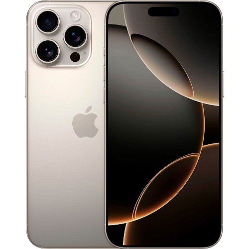 Смартфон Apple iPhone 16 Pro Max 256GB Natural Titanium (MYWY3) Восстановленный