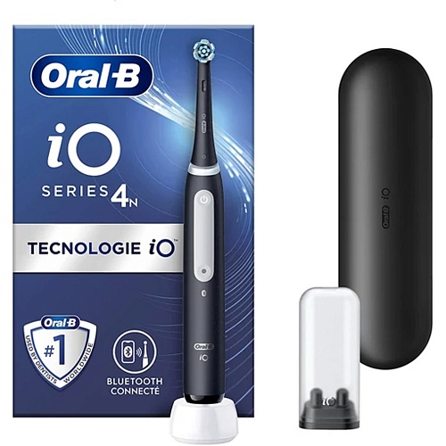 Электрическая зубная щетка Oral-B iO 4 Matt Black ЄС (iOG4.1B6.2DK)