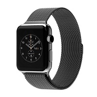 Ремешок Milanese Loop Magnetic Band для Apple Watch 38mm Black