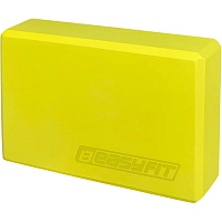 Блок для йоги EasyFit EVA Yellow (EF-1818-Y)