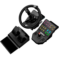 Игровой руль с педалями Logitech G Heavy Equipment Bundle Farm Sim Controller (945-000062)
