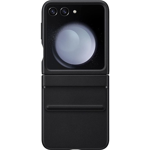 Чехол Epik Leather Case для Samsung Galaxy Flip6 Black AAA