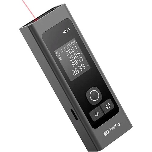 Лазерний далекомір ProTap Laser Measure MS-1 60m (PRTLSMS01) - придбати в Дніпрі, Україні: ціна, характеристики | інтернет-магазин TOUCH