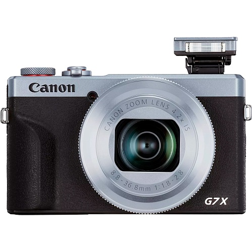 ≡ Фотоаппарат Canon PowerShot G7 X Mark III Silver (3638C013