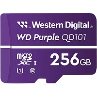 Карта пам'яті WD QD101 microSDXC 256GB Class 10 UHS-I U1 V10 (R-100 MB/s) Purple (WDD256G1P0C) - придбати в Дніпрі, Україні: ціна, характеристики | інтернет-магазин TOUCH