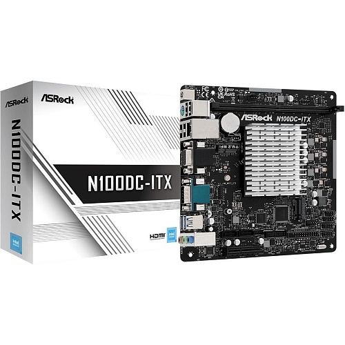 Материнская плата  ASRock N100DC-ITX