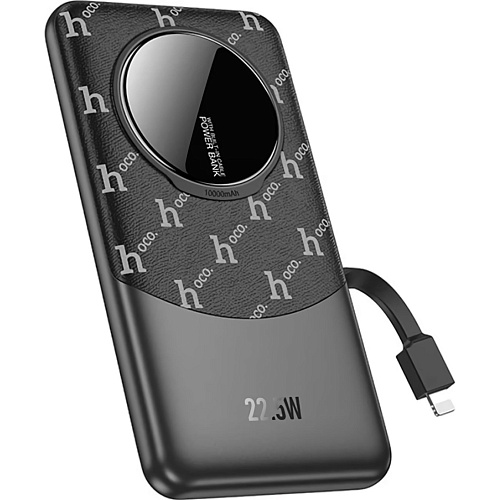 Внешний аккумулятор Hoco Q29 Nobility Lightning 10000mAh 22.5W Black
