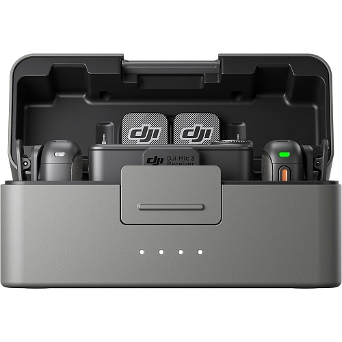 Микрофонная радиосистема DJI Mic 3 (2 TX + 1 RX + Charging Case) (CP.RN.00000480.01)