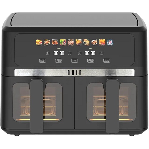 Мультипіч QUIN Air Fryer Dual Zone YJ-1105A 9л - придбати в Дніпрі, Україні: ціна, характеристики | інтернет-магазин TOUCH
