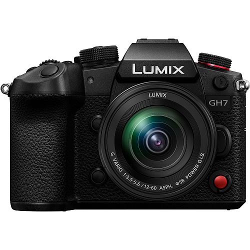 Беззеркальный фотоаппарат Panasonic Lumix DC-GH7 Кit Lumix G Vario 12-60mm f/3.5-5.6 Black (DC-GH7ME)
