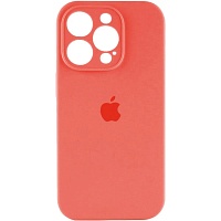 Чехол Silicone Case Camera Protect для Apple iPhone 16 Pro Max Peach AA