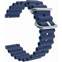 Універсальний ремінець для смарт-годинників Ocean Band 22mm Midnight Blue - придбати в Дніпрі, Україні: ціна, характеристики | інтернет-магазин TOUCH