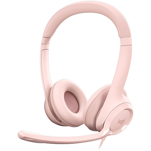 Компьютерная гарнитура Logitech H390 Rose (981-001281)