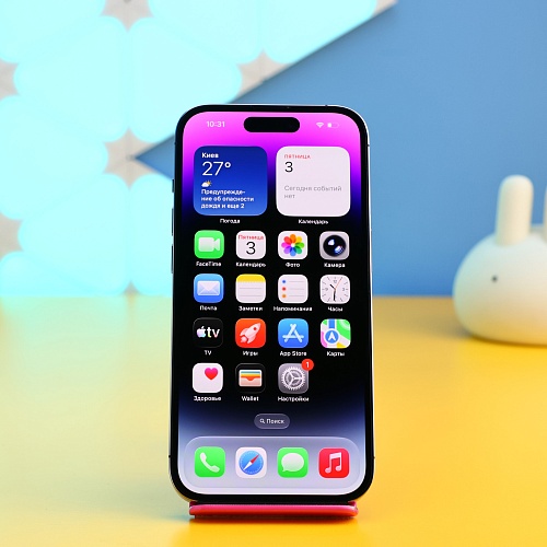 Смартфон Apple iPhone 14 Pro 256GB eSIM Deep Purple (MQ1D3) Б/У