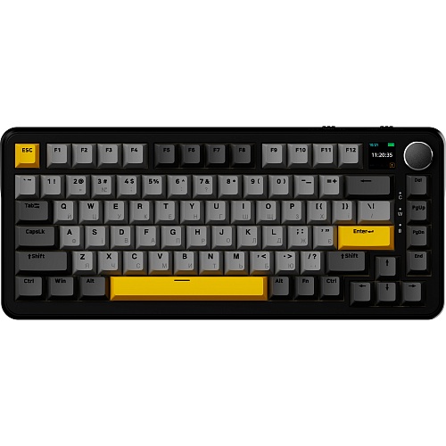Клавіатура Ajazz AK820 MAX Magnetic Switches Black (AK820MAX-M-BGY) - придбати в Дніпрі, Україні: ціна, характеристики | інтернет-магазин TOUCH