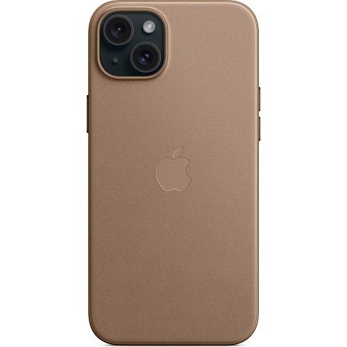 Чехол FineWoven Case with MagSafe для Apple iPhone 15 Plus Taupe AAA