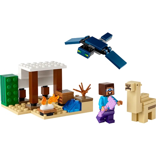 Конструктор LEGO Minecraft Экспедиция Стива в пустыню (21251)
