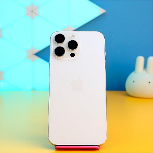 Смартфон Apple iPhone 16 Pro Max 256GB White Titanium (MYWW3) Б/У - придбати в Дніпрі, Україні: ціна, характеристики | інтернет-магазин TOUCH