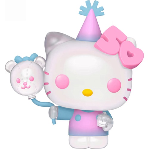 Фигурка Funko Pop! Hello Kitty 50th: Хеллоу Китти с шариком 9.6см (76090) 