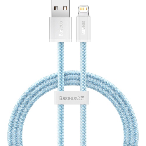 Кабель Baseus Dynamic Series USB to Lightning 2m Blue (CALD000503) - придбати в Дніпрі, Україні: ціна, характеристики | інтернет-магазин TOUCH
