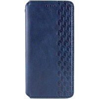 Чехол Rubic Leather Case для Redmi Note 13 4G Blue