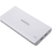 Зовнішній акумулятор Romoss Sense 6 20000mAh 22.5W White (PPH80-611-1121H)  - придбати в Дніпрі, Україні: ціна, характеристики | інтернет-магазин TOUCH