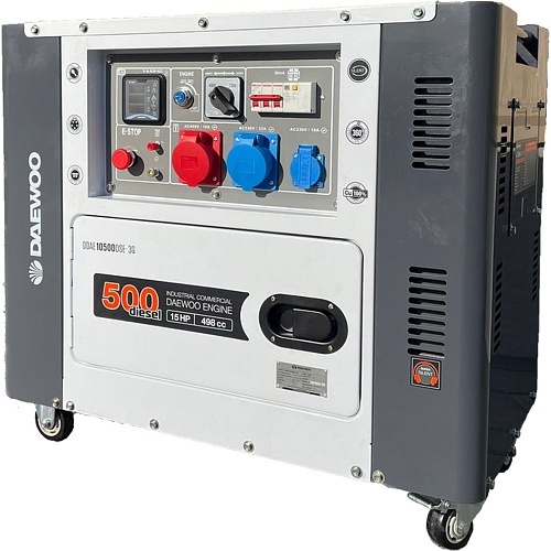 Генератор дизельний Daewoo DDAE10500DSE-3G 7.5/8.1 кВт - придбати в Дніпрі, Україні: ціна, характеристики | інтернет-магазин TOUCH