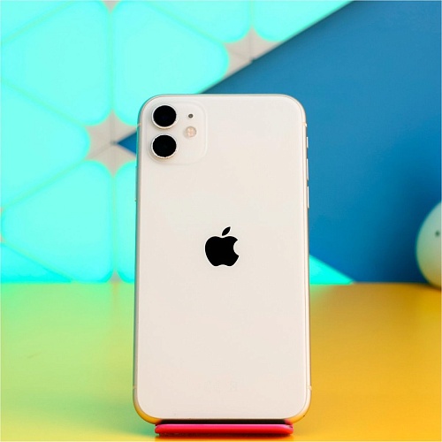 Смартфон Apple iPhone 11 128GB White Slim Box (MHDJ3) Б/У - придбати в Дніпрі, Україні: ціна, характеристики | інтернет-магазин TOUCH