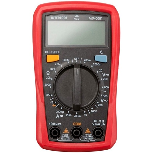 Мультиметр Intertool MD-0001