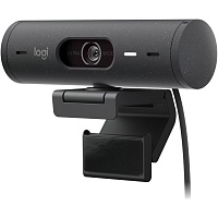 Веб-камера Logitech BRIO 505 Graphite (960-001459) - придбати в Дніпрі, Україні: ціна, характеристики | інтернет-магазин TOUCH