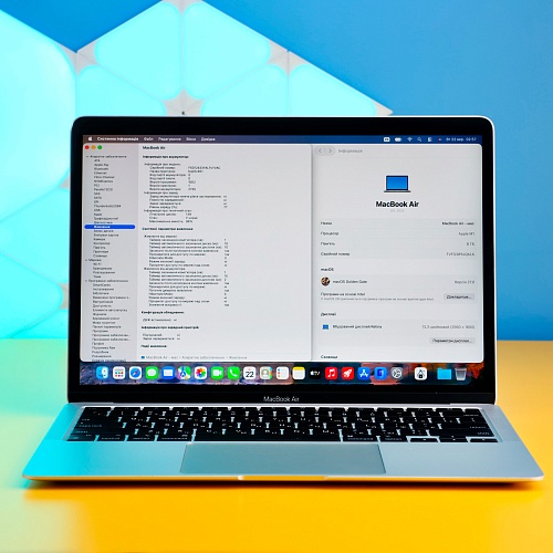 Ноутбук Apple MacBook Air 13" 8/128GB Silver 2020 (MGN93) Б/У - придбати в Дніпрі, Україні: ціна, характеристика | інтернет-магазин TOUCH