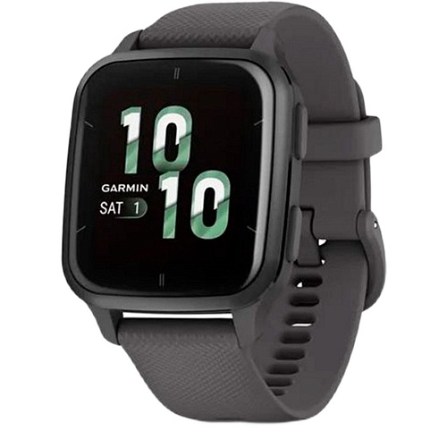 Смарт-часы Garmin Venu Sq 2 Slate Aluminium Bezel with Shadow Grey Case and Silicone Band (010-02701-10)