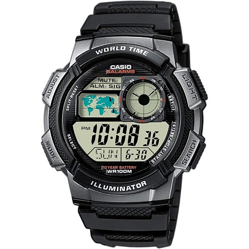 Наручний годинник Casio AE-1000W-1BVEF - придбати в Дніпрі, Україні: ціна, характеристики | інтернет-магазин TOUCH