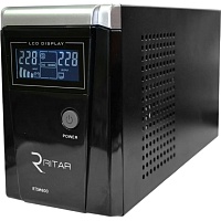 Джерело безперебійного живлення (ДБЖ) Ritar RTSW-600 LCD 600VA/360W 12V (RTSW-600 D12) - придбати в Дніпрі, Україні: ціна, характеристики | інтернет-магазин TOUCH