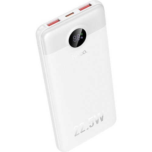 Внешний аккумулятор Hoco J172 Precision 10000mAh 22.5W White (6942007681858)