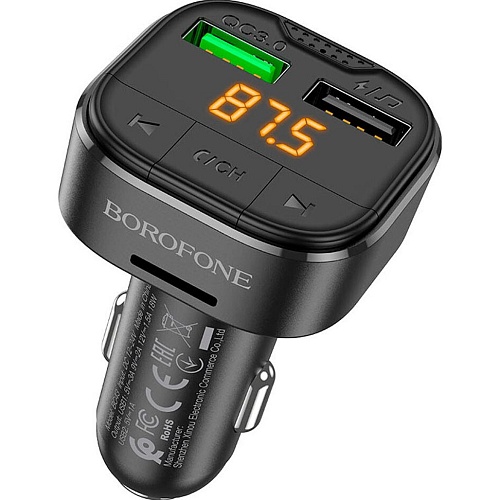 FM-трансмиттер Borofone BC43 Black