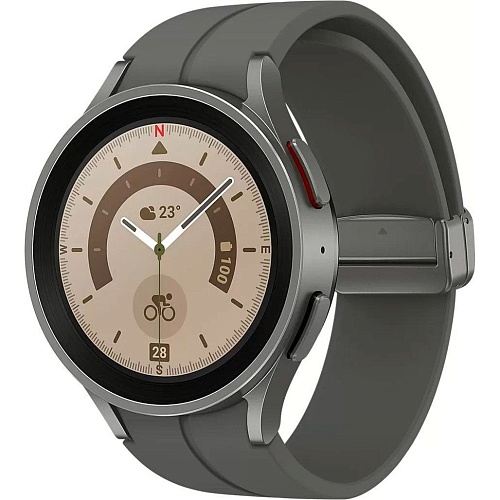 Смарт-годинник Samsung Galaxy Watch5 Pro 45mm eSIM Titanium Gray EU (SM-R925FZTA) - придбати в Дніпрі, Україні: ціна, характеристики | інтернет-магазин TOUCH