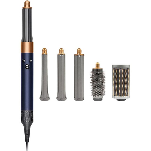 Фен-стайлер Dyson Airwrap Complete Long Prussian Blue/Rich Copper (395381-01) + Customized KIT03 (971874-13) EU Витрина