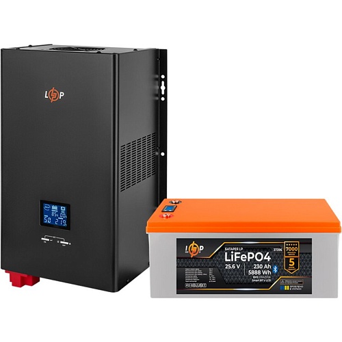 Джерело безперебійного живлення (ДБЖ) LogicPower UPS W3600 + АКБ LiFePO4 5888Wh (37461) - придбати в Дніпрі, Україні: ціна, характеристики | інтернет-магазин TOUCH