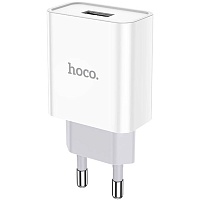 Сетевое зарядное устройство Hoco C81A Asombroso White (27930)