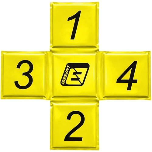 Спортивный мат EasyFit Yellow (EF-mat-Y)